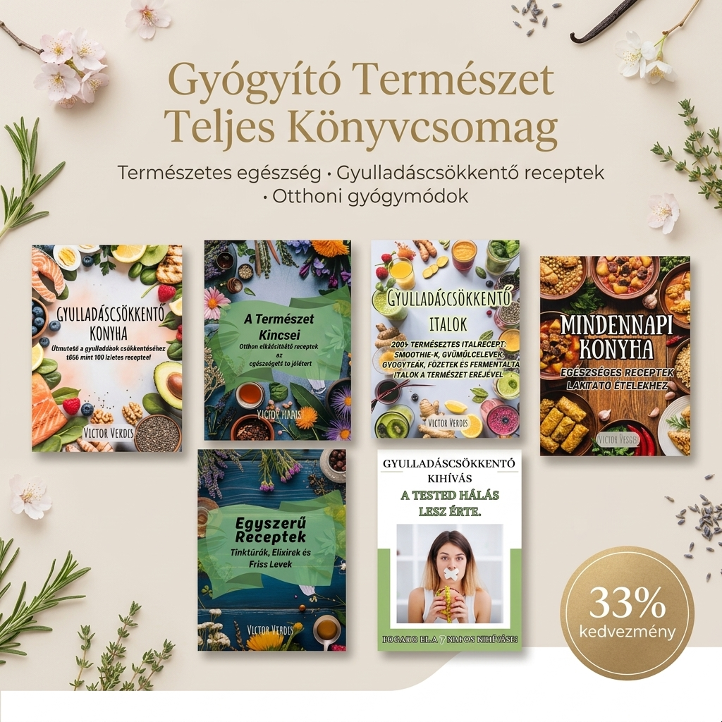 Gyógyító Természet Teljes Könyvcsomag