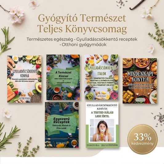 Gyógyító Természet Teljes Könyvcsomag