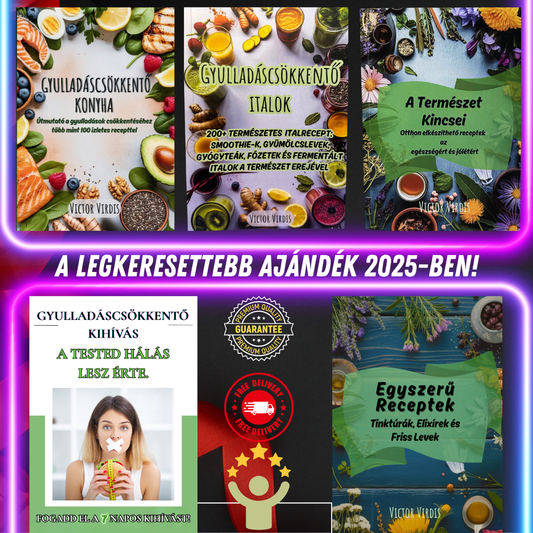 Teljes Egészség Könyvcsomag – 3 Könyv + 2 Magazin